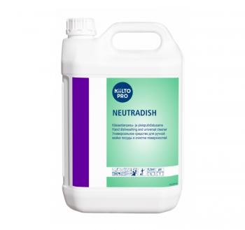 Neutradish Средство д/руч. мойки посуды и поверхностей 5л 1кор/3шт арт 205040 - Премиум Сервис
