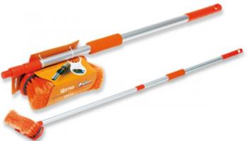 Швабра с щеткой 20см и телескопич. ручкой 130см 2448154 - Премиум Сервис