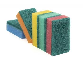 Губка д/посуды Стандарт 1уп/5шт/30уп ПРАЙД 90х60х25 - Премиум Сервис