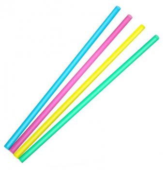 Трубочка д/кок. б/изг. 0,8*24 см MILK цветная 1уп/250шт/23уп - Премиум Сервис