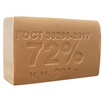 Мыло хозяйственное 200г. 72% БЕЗ обертки - Премиум Сервис