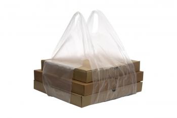 Пакет майка 420+300*700 14мкм 50шт/1000шт для коробок для пиццы - Премиум Сервис