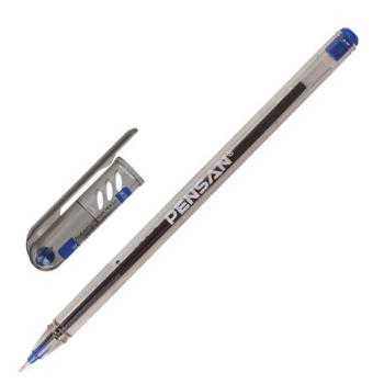 Ручка шариковая масляная PENSAN My-Tech, СИНЯЯ, игольчатый узел 0,7мм, линия 0,35мм, 2240 141595 - Премиум Сервис