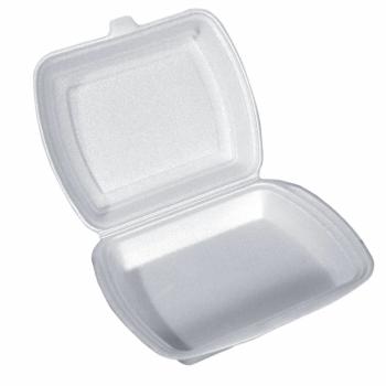 Ланч-бокс 1секц. белый SLB-1 (247*206*70) 1уп/200шт - Премиум Сервис