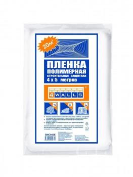 Укрывной полиэтиленовый материал 20 кв.м. (4х5 м) 1 коробка/50 уп - Премиум Сервис