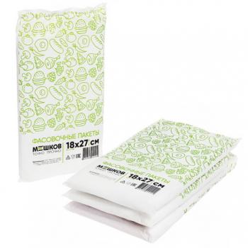 Пакет фасовочный ПНД 18*27 Люкс - Премиум Сервис