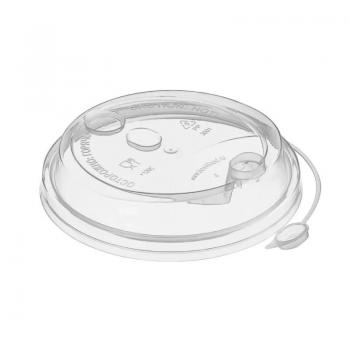 Крышка D-80мм со СЪЕМНЫМ питейником прозрачная 1уп/50шт/950шт Talgon - Премиум Сервис