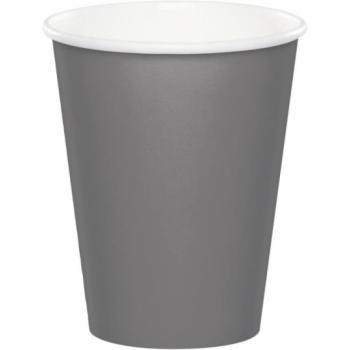 Стакан бумажный 180мл Серый КОФЕ 1уп/60шт/1500шт - Премиум Сервис