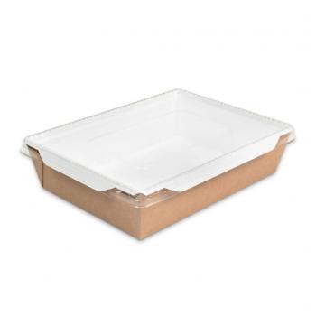 КОМПЛЕКТ Упаковка OSQ ОpSalad 450 144*96*55мм + Крышка для OSQ OpSalad 400/450 1уп/50шт 1кор/800шт - Премиум Сервис