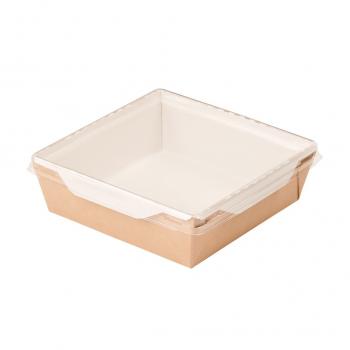 КОМПЛЕКТ Упаковка OSQ ОpSalad 900 150*150*50мм + Крышка для OSQ OpSalad 900 1уп/50шт 1кор/400шт - Премиум Сервис