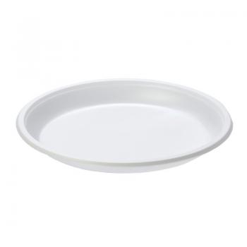 Тарелка Д-165 десертная белая пластик 1уп/100шт ПолиЭр - Премиум Сервис