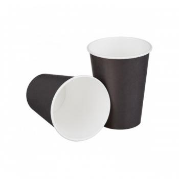 Стакан бумажный 100мл Черный D-62мм 1уп/100шт/12уп - Премиум Сервис