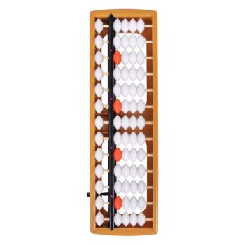 Счеты Абакус (соробан) белые ЮНЛАНДИЯ "Ментальная арифметика", 13 разрядов, кнопка обнуления, 106238 - Премиум Сервис