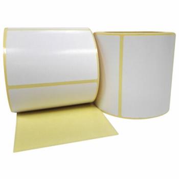 Этикетка термотрансферная ПОЛУГЛЯНЕЦ (100х72 мм), 500 этикеток в ролике, 52203 - Премиум Сервис