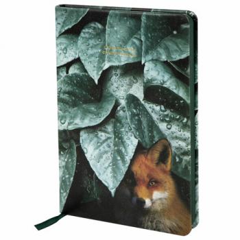 Ежедневник недатированный А5 (138х213 мм), BRAUBERG VISTA, под кожу, твердый, 136 л., "Thickets", 112028 - Премиум Сервис