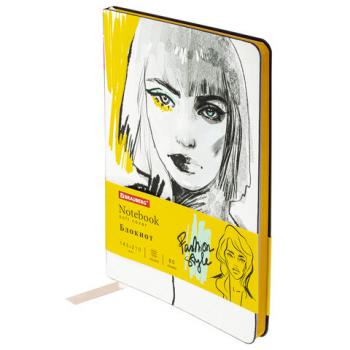 Блокнот А5 (143x210 мм), BRAUBERG VISTA "Fashion Style", под кожу, гибкий, 80 л., 112067 - Премиум Сервис