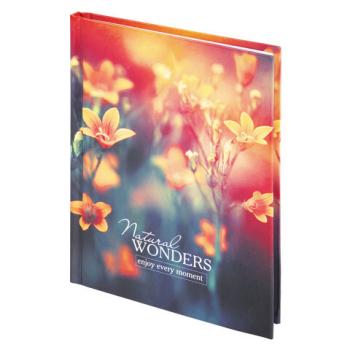 Блокнот МАЛЫЙ ФОРМАТ (110х147 мм), А6, 80 л., твёрдый, клетка, STAFF, "Цветы", 114438 - Премиум Сервис