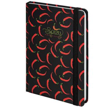 Ежедневник недатированный с резинкой А5 (145х203 мм), BRAUBERG, твердый, 128 л., "Spicy", 114560 - Премиум Сервис