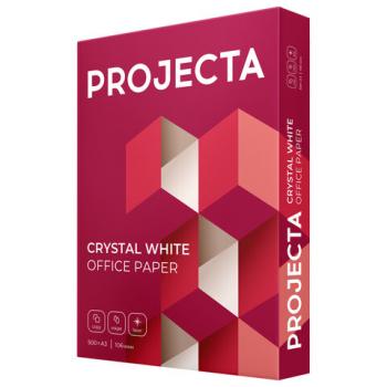 Бумага офисная БОЛЬШОГО ФОРМАТА (297х420), А3, 80 г/м2, 500л, марка А, PROJECTA, Россия, 168% (CIE) - Премиум Сервис