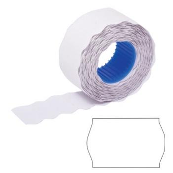 Этикет-лента 26х12 мм, волна, белая, комплект 5 рулонов по 800 шт., BRAUBERG, 123576 - Премиум Сервис