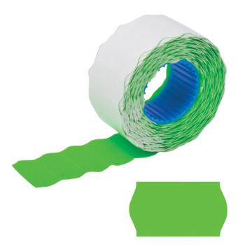 Этикет-лента 26х12 мм, волна, зеленая, комплект 5 рулонов по 800 шт., BRAUBERG, 123579 - Премиум Сервис