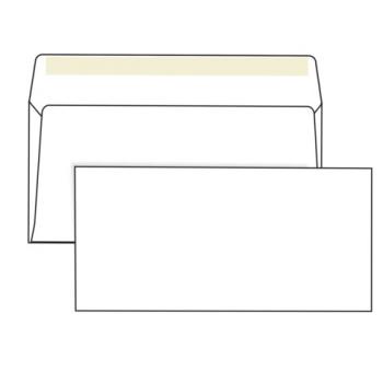 Конверты Е65 (110х220 мм), клей, 80 г/м2, КОМПЛЕКТ 1000 шт. - Премиум Сервис