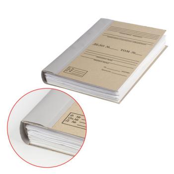 Папка архивная для переплета А4 (310х215 мм), 40 мм, без клапанов, переплетный картон/бумвинил - Премиум Сервис