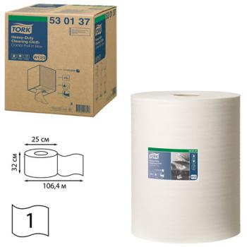 Протирочный нетканый материал TORK (Система W1, W2, W3) Premium, 280 л. в рулоне, 38х32 см, 530137 - Премиум Сервис