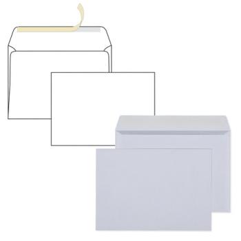 Конверты С5 (162х229 мм), отрывная лента, 80 г/м2, КОМПЛЕКТ 1000 шт., внутренняя запечатка, С5.01С - Премиум Сервис