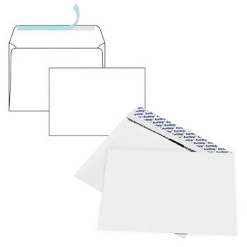 Конверты С5 (162х229 мм) SECURITY, отрывная лента, 90 г/м2, КОМПЛЕКТ 50 шт., внутренняя запечатка, 121180.50 - Премиум Сервис