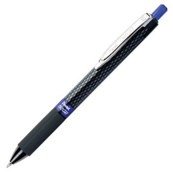 Ручка гелевая автоматическая с грипом PENTEL (Япония) "Oh!Gel", СИНЯЯ, узел 0,7 мм, линия письма 0,35 мм, K497-CN - Премиум Сервис