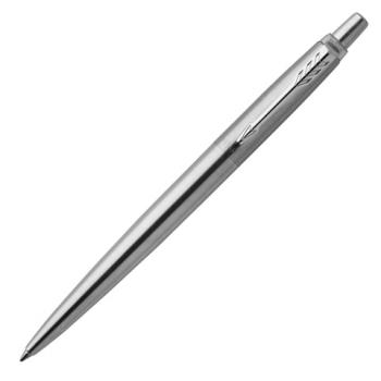 Ручка гелевая PARKER "Jotter Stainless Steel CT", корпус серебристый, детали из нержавеющей стали, черная, 2020671 - Премиум Сервис