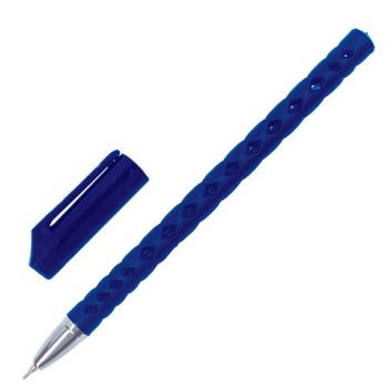 Ручка шариковая масляная BRAUBERG "Orient", СИНЯЯ, корпус синий, узел 0,7 мм, линия письма 0,35 мм, 142999 - Премиум Сервис