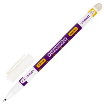 Ручка стираемая гелевая ЮНЛАНДИЯ ПИШИ-СТИРАЙ, СИНЯЯ, корпус двухцветный, линия письма 0,35 мм, 143240 - Премиум Сервис