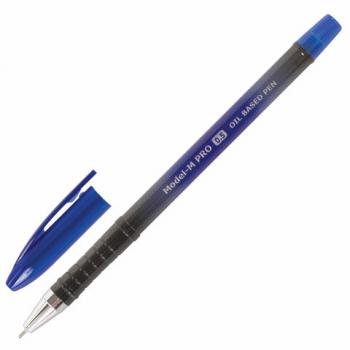 Ручка шариковая масляная BRAUBERG "Model-M PRO", СИНЯЯ, узел 0,5 мм, линия письма 0,25 мм, 143252 - Премиум Сервис