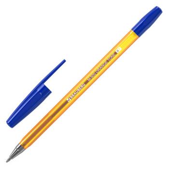 Ручка шариковая BRAUBERG "M-500 ORANGE TONE", СИНЯЯ, корпус тонированный оранжевый, узел 0,7 мм, линия письма 0,35 мм, 143451 - Премиум Сервис