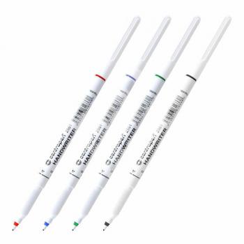Ручки капиллярные (линеры) 4 ЦВЕТА CENTROPEN "Handwriter", корпус тонкий, линия письма 0,5 мм, 2551/4, 2 2551 0403 - Премиум Сервис