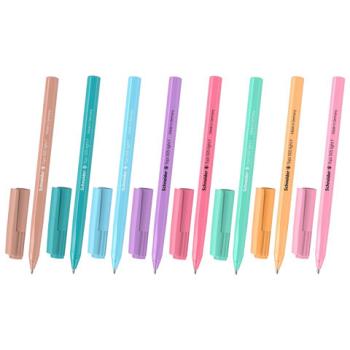 Ручка шариковая SCHNEIDER (Германия) "Tops 505 F" Light Pastel, СИНЯЯ, пастель ассорти, узел 0,8 мм, 150520 - Премиум Сервис