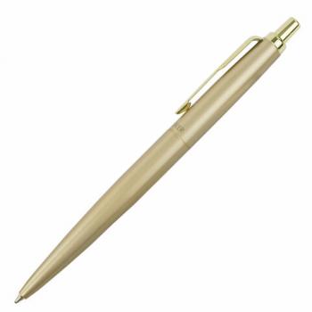 Ручка шариковая PARKER "Jotter XL Monochrome Gold GT", корпус золотой, нержавеющая сталь, синяя,2122754 - Премиум Сервис