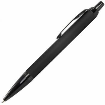 Ручка шариковая PARKER "IM Achromatic Black BT", корпус черный матовый, нержавеющая сталь, синяя, 2127618 - Премиум Сервис
