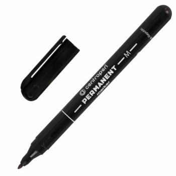 Маркер перманентный CENTROPEN 2846, ЧЕРНЫЙ, тонкий наконечник, 1 мм, 6 2846 9412 - Премиум Сервис