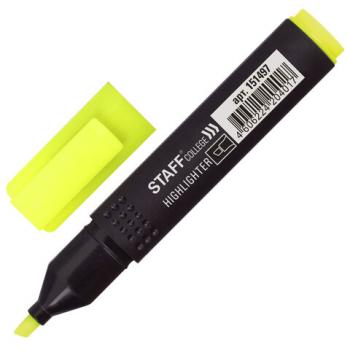 Текстовыделитель STAFF College "STICK HL-497", ЖЕЛТЫЙ, 1-4 мм, 151497 - Премиум Сервис