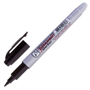 Маркер перманентный CROWN "Multi Marker Super Slim", ЧЕРНЫЙ, тонкий, 1 мм, P-505F - Премиум Сервис