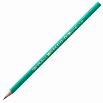 Карандаш чернографитный BIC, 1 шт., "Evolution", HB, без резинки, пластиковый, корпус зеленый, заточенный, 8803112 - Премиум Сервис