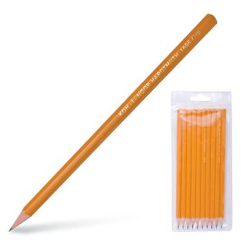 Карандаши чернографитные KOH-I-NOOR, НАБОР 10 шт., 2Н-2В, без резинки, заточенные, 1696/10, 1696010042TE - Премиум Сервис