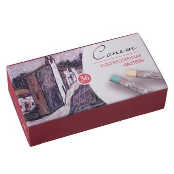 Пастель сухая художественная "Сонет", 36 цветов, круглое сечение, 7141225 - Премиум Сервис