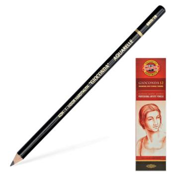 Карандаш чернографитовый, акварельный, художественный, KOH-I-NOOR, 1 шт., "Gioconda", 2B, заточенный, картонная коробка, 880002B001KS - Премиум Сервис