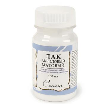 Лак акриловый матовый "Сонет", 100 мл, в банке, 4627921 - Премиум Сервис