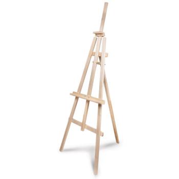 Мольберт напольный «Ученический», размер полок 130 см, угол 50-90°, в собранном виде 66х183х88 см, 750 02-1 - Премиум Сервис