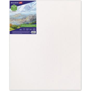 Холст на подрамнике BRAUBERG ART CLASSIC, 40х50см, грунтованный, 100% хлопок, крупное зерно, 190646 - Премиум Сервис